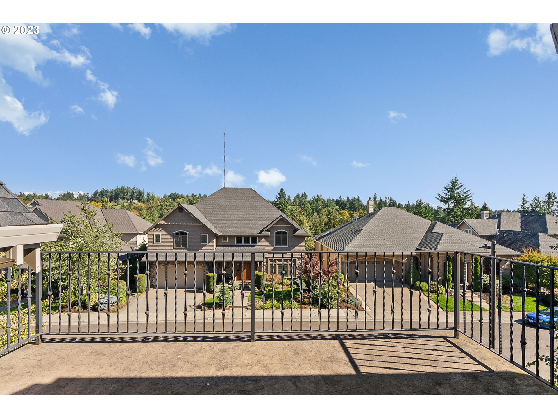 693 Southwest 68th Terrace Portland, OR 97225 - Photo 32 of 48 a view of a city from a balcony
