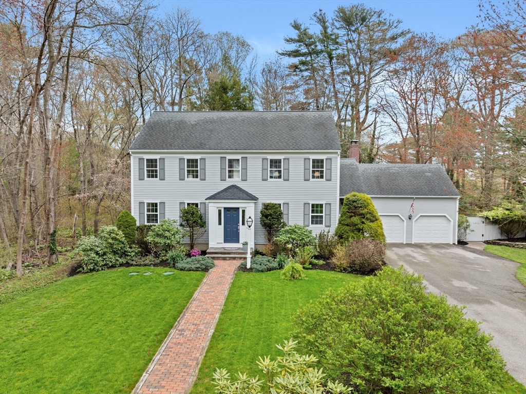 14 Camelot Drive Hingham, MA 02043 - Photo 1 of 34 a view of a house with a yard and potted plants