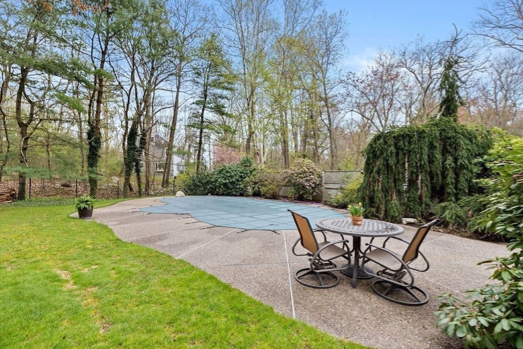 14 Camelot Drive Hingham, MA 02043 - Photo 33 of 34 a view of a backyard with sitting area