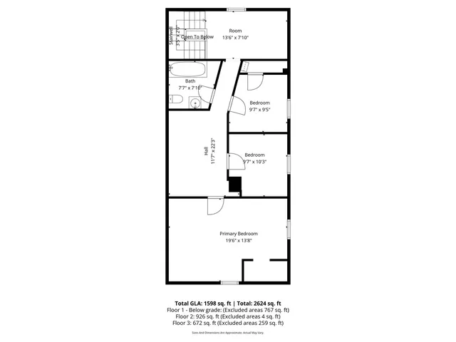 a picture of floor plan