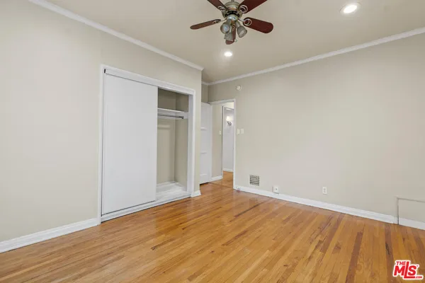 wooden floor in an empty room