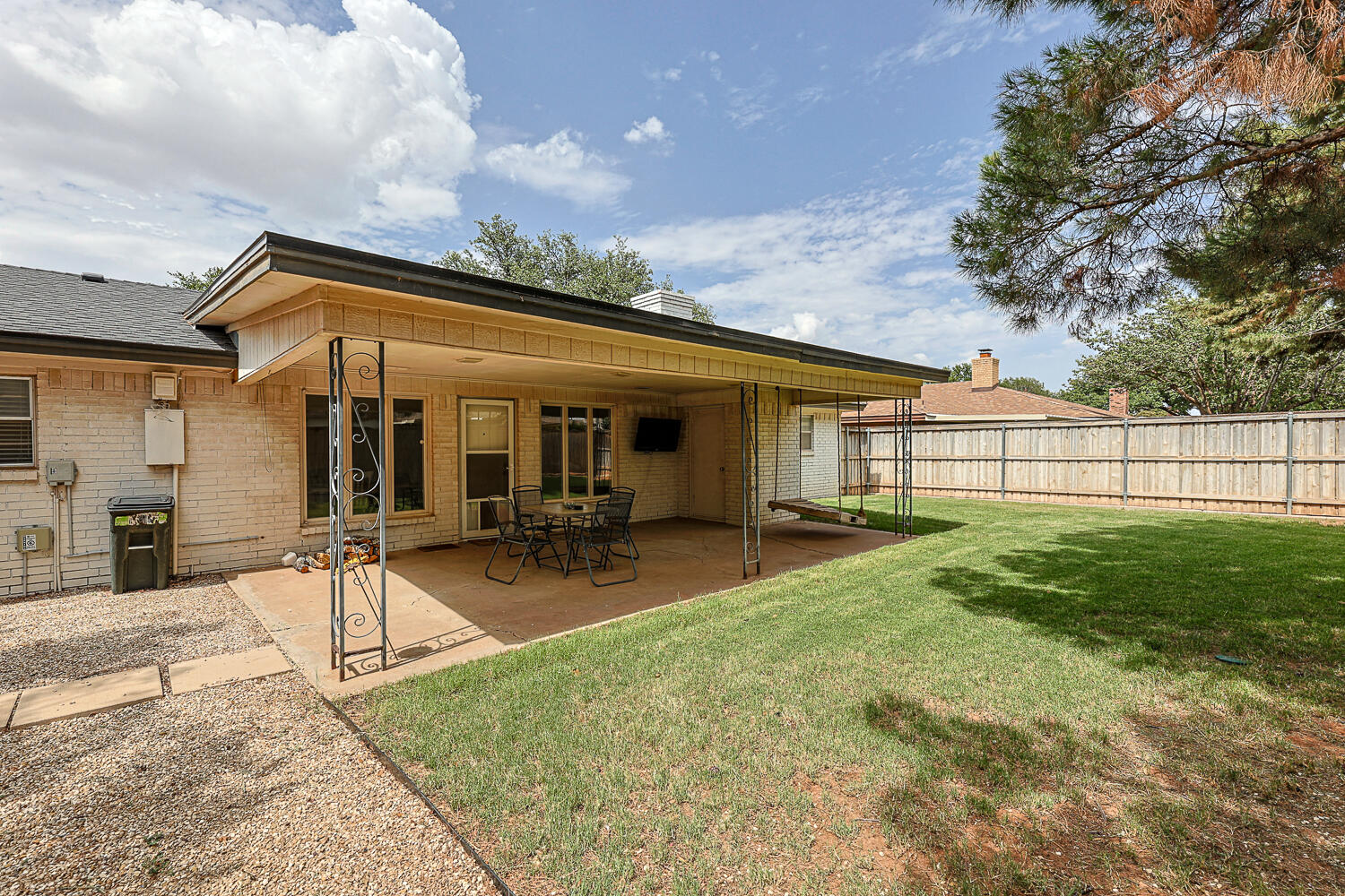 5711 74th Street Lubbock, TX 79424 - Photo 47 of 53 Covered Back Patio
