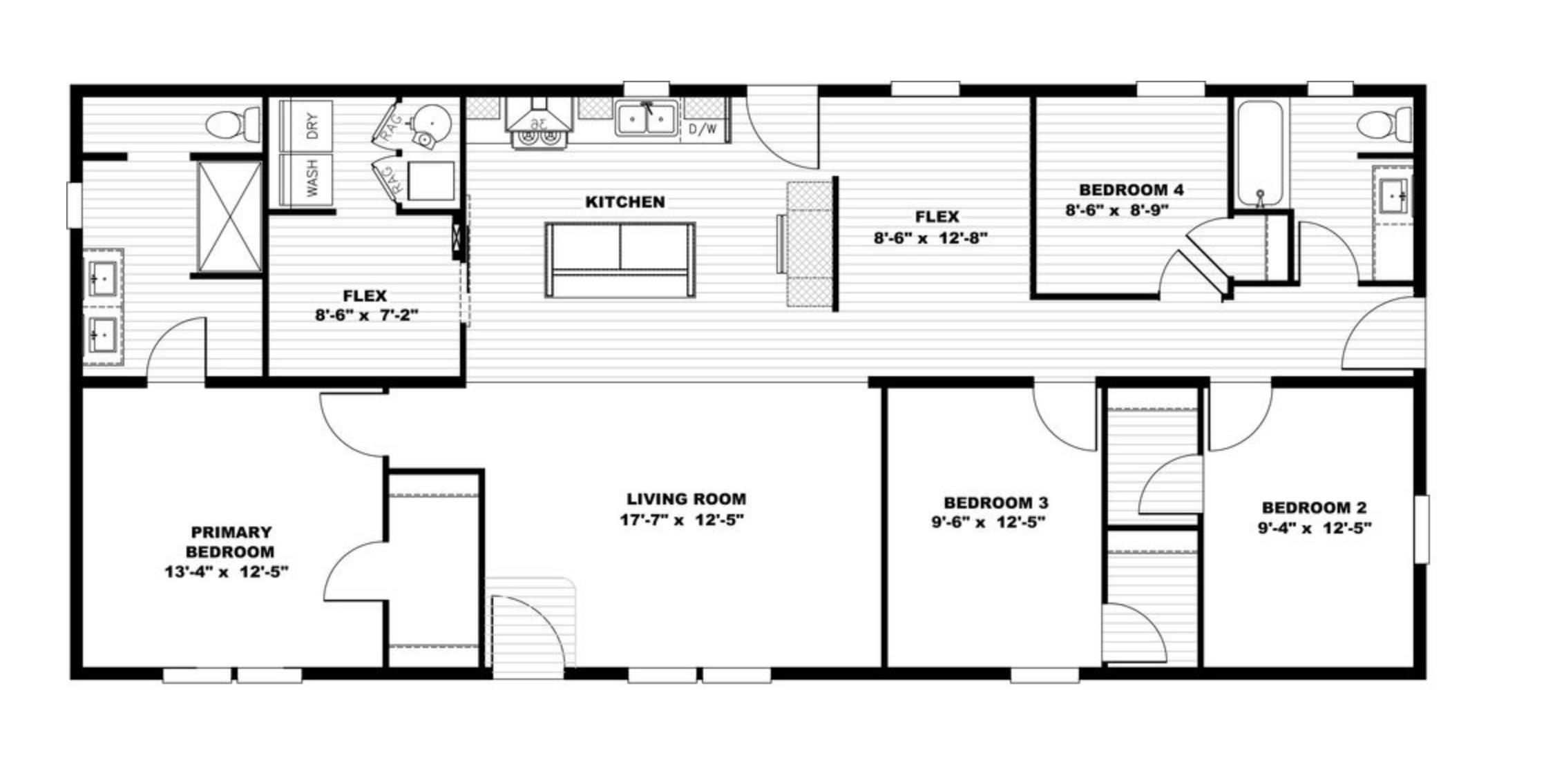 128 Forman Way Aynor, SC 29511 - Photo 28 of 29 Floor plan