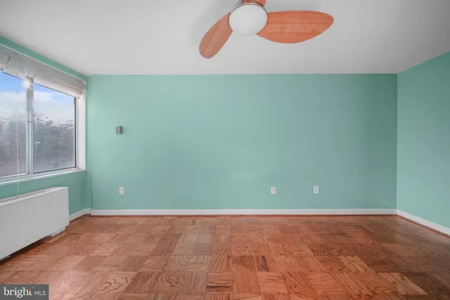 a view of a room with window