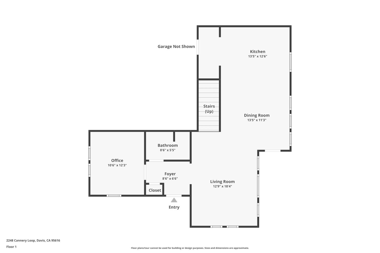 2248 Cannery Loop Davis, CA 95616 - Photo 15 of 34 a picture of a floor plan