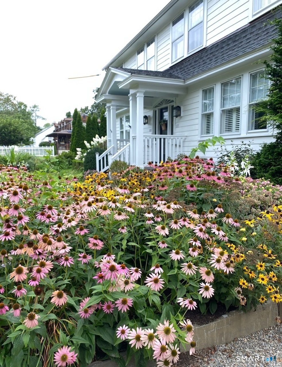 1426 Stratfield Road Fairfield, CT 06825 - Photo 16 of 18 Beautiful Gardens to view from your enclosed porch