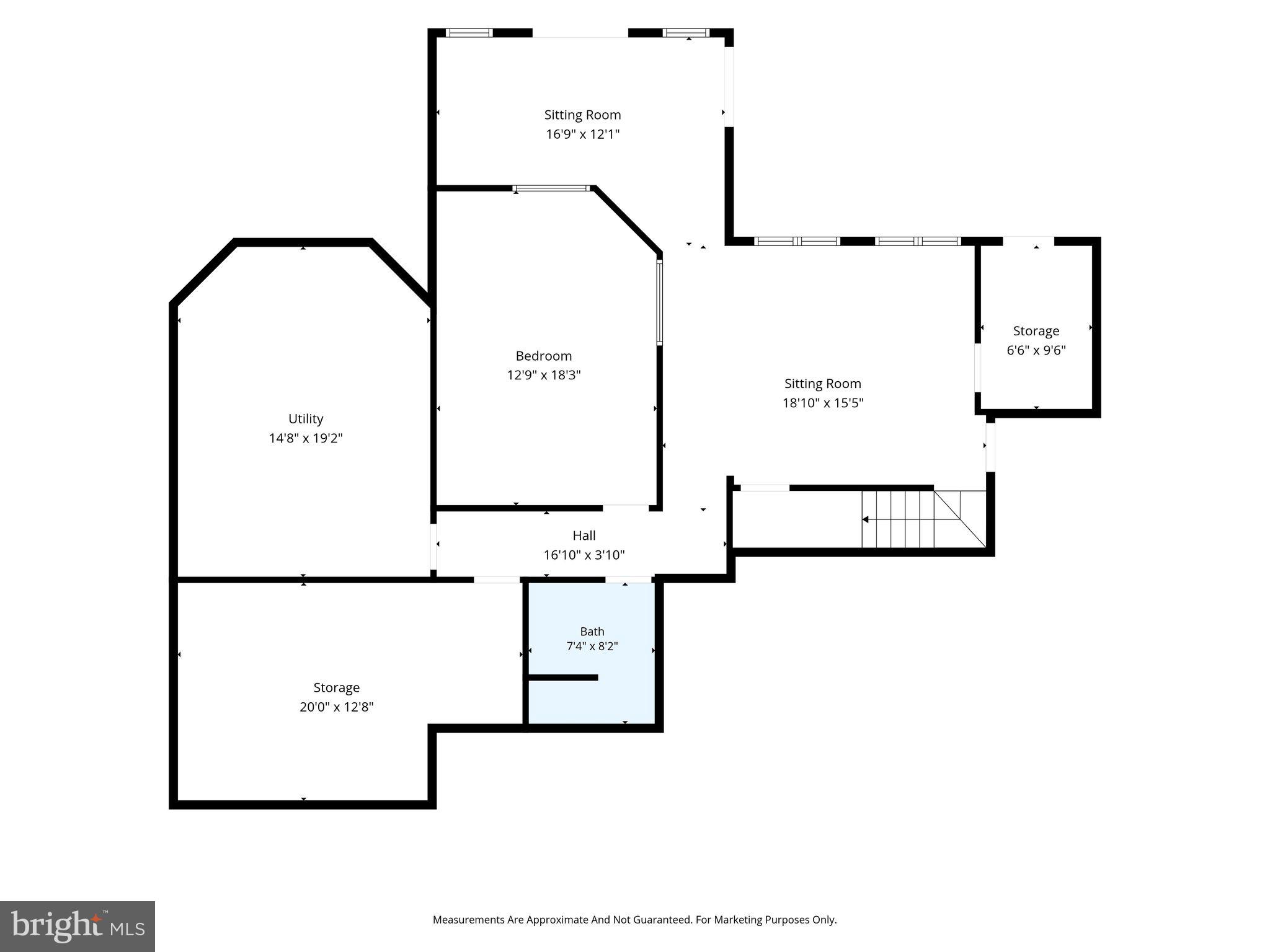 7724 Cannonball Gate Road Warrenton, VA 20186 - Photo 97 of 98 Lower Level Floor Plan