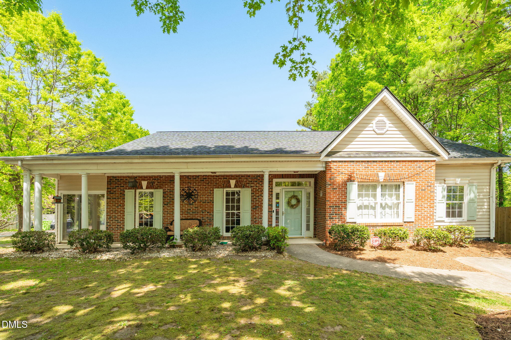 2533 Big Sky Lane Raleigh, NC 27615 - Photo 2 of 40 front view of a house with a yard