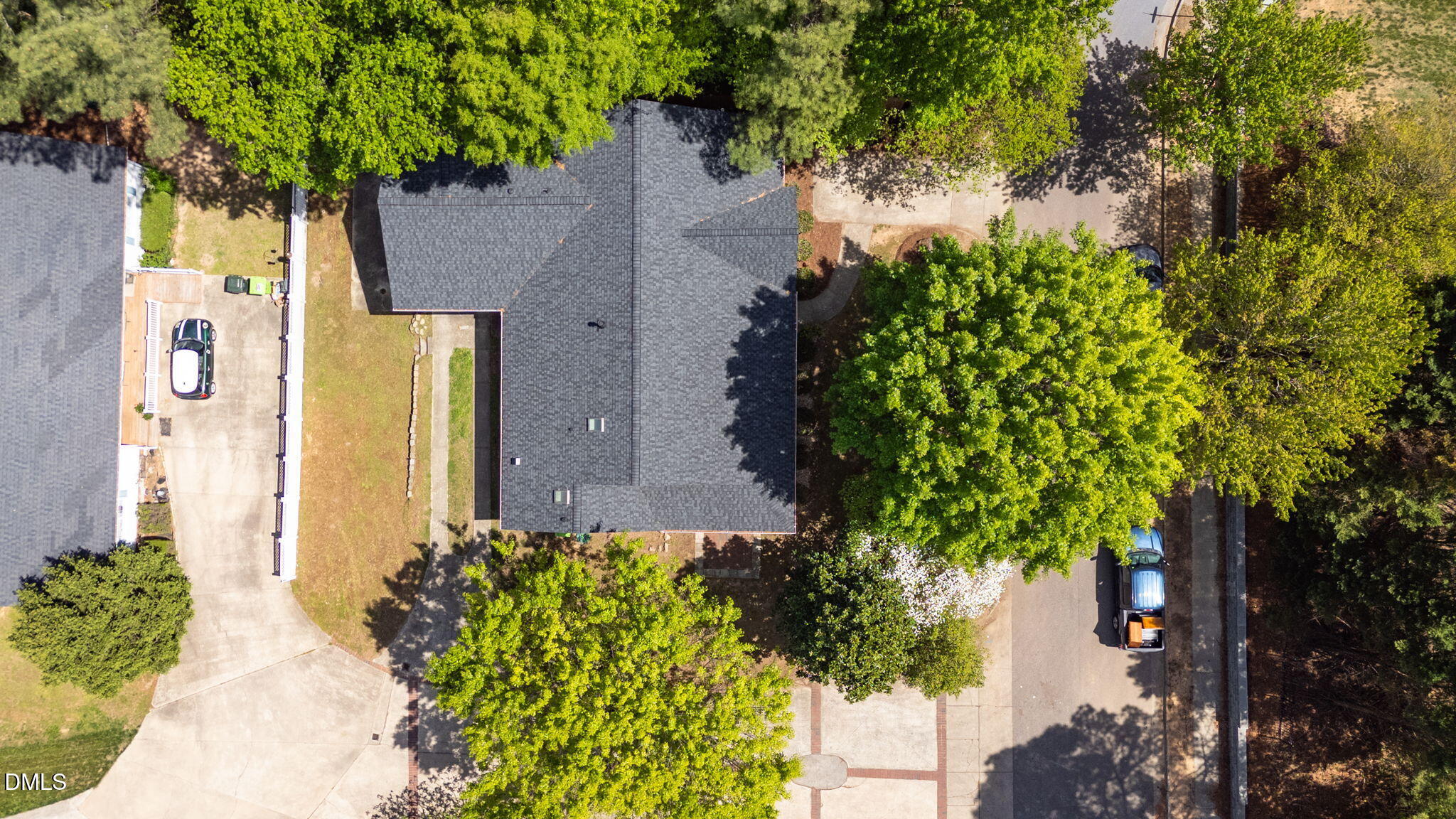 2533 Big Sky Lane Raleigh, NC 27615 - Photo 33 of 40 a front view of a house with a tree