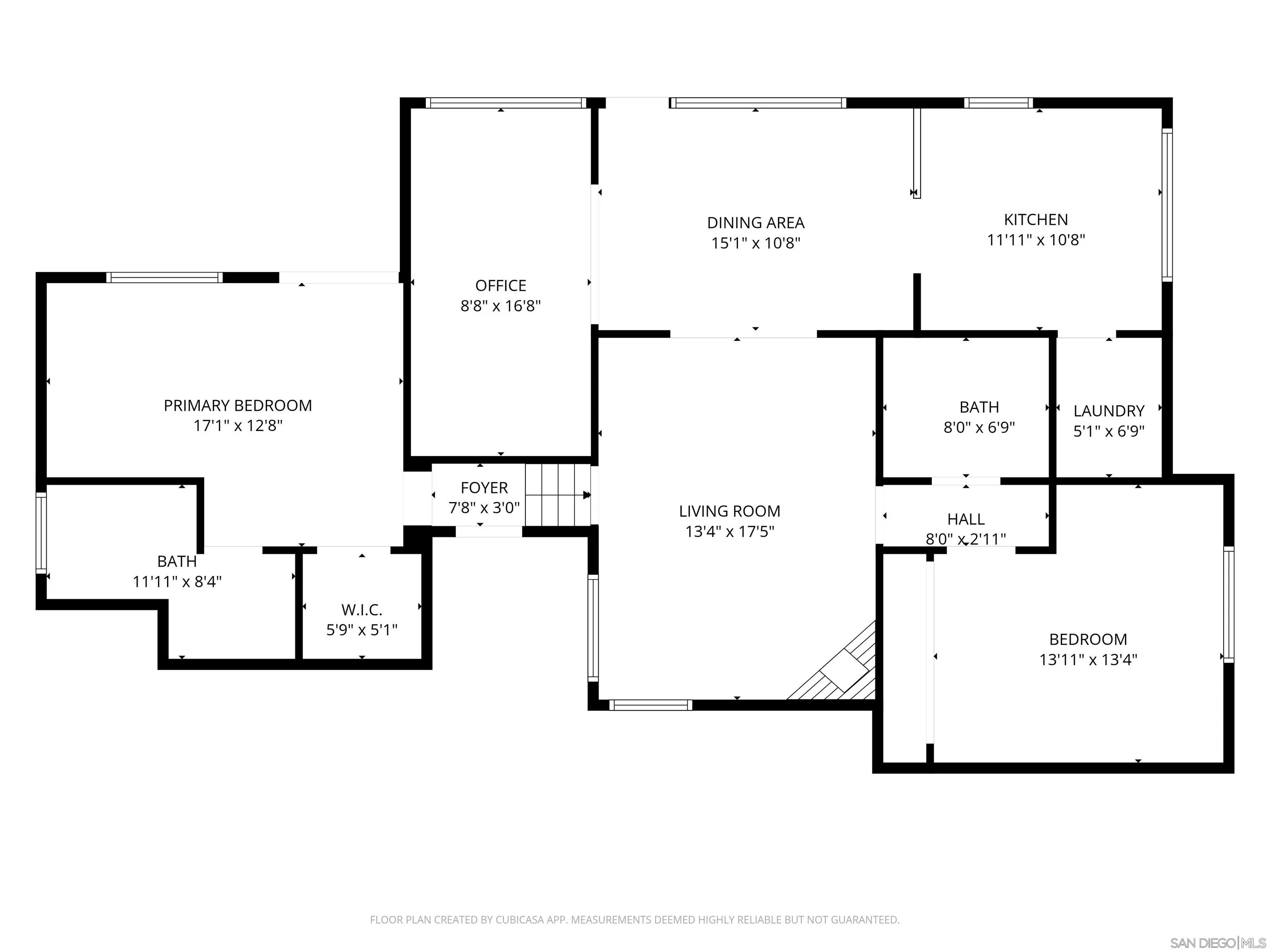 2315 Berry Street Lemon Grove, CA 91945 - Photo 13 of 13 Unit 1 floor plan