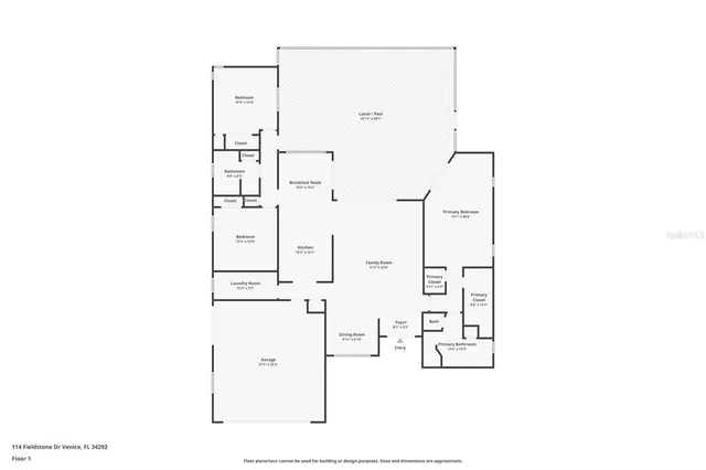 $524,900 | 114 Fieldstone Drive, Venice, FL 34292