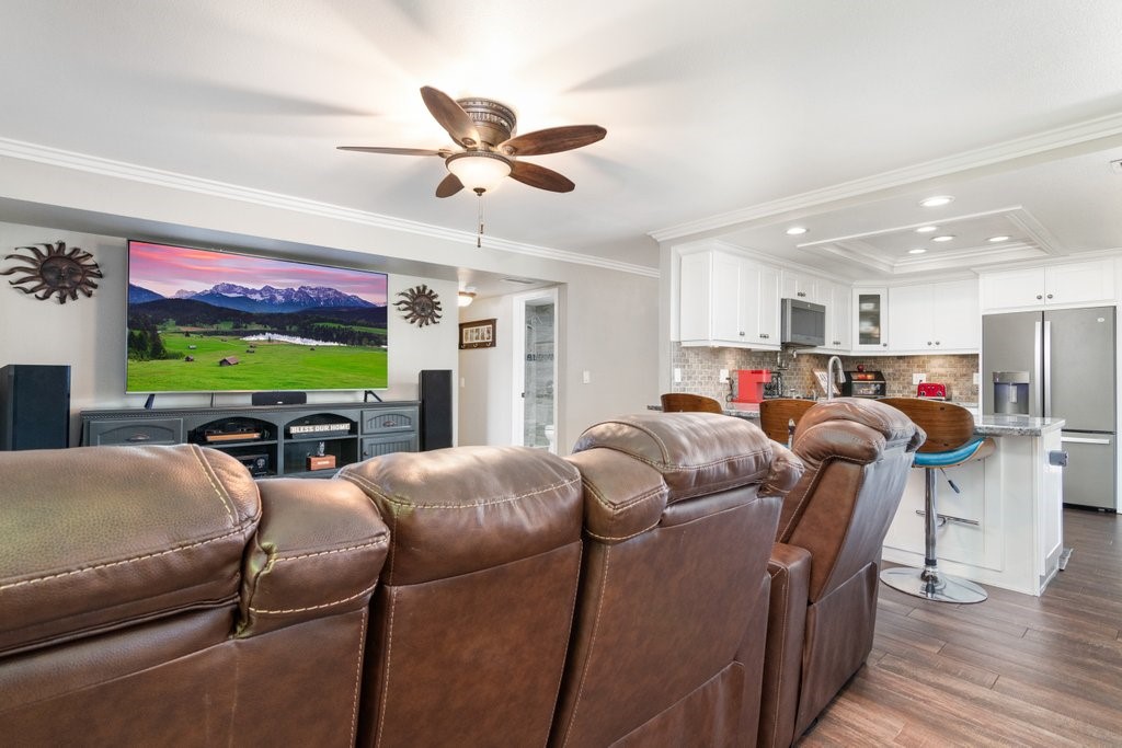 8251 Bent Tree Lane Riverside, CA 92509 - Photo 18 of 57 Family room complete with overhead fan and wired for surround sound