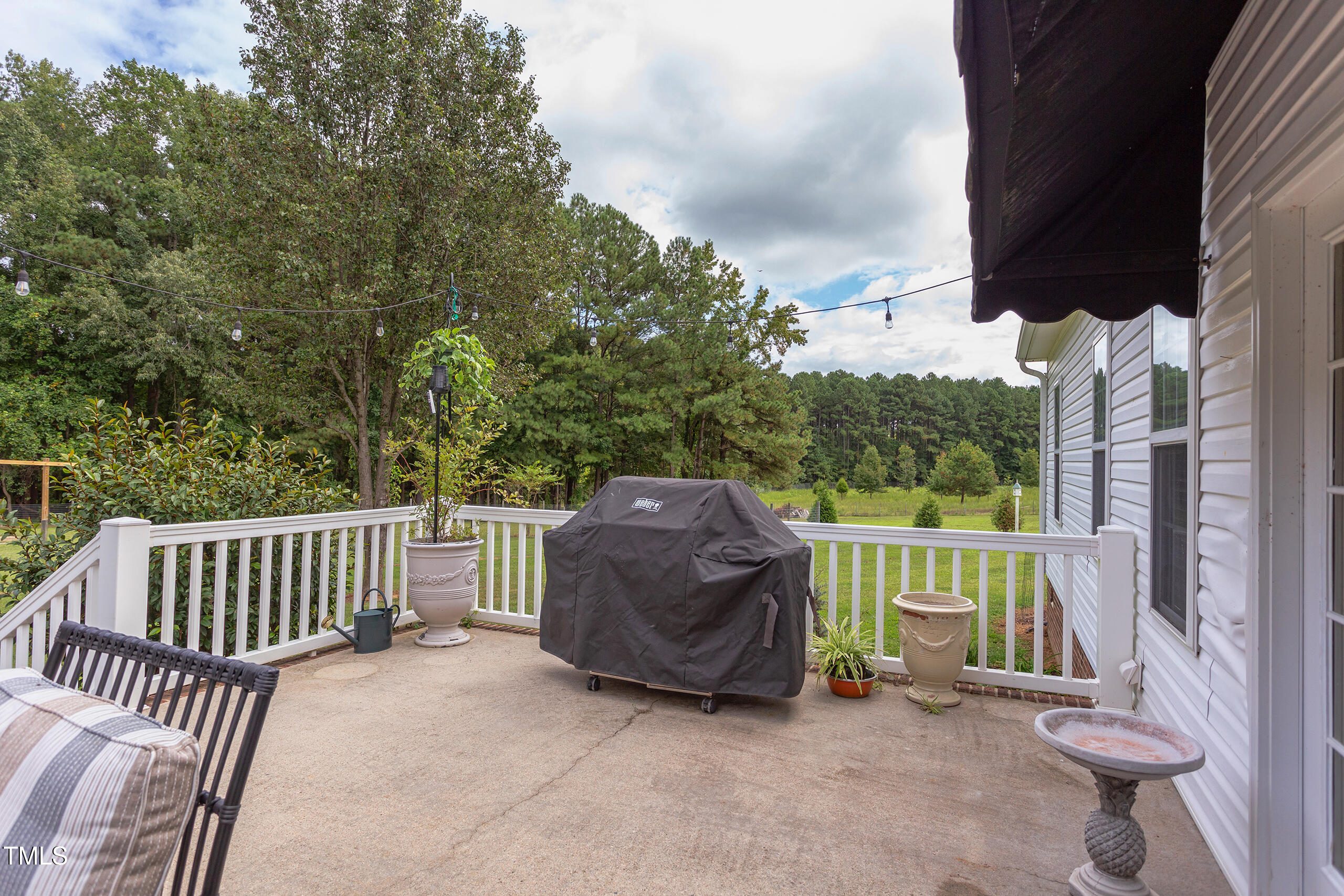 4191 Bobbitt Road Kittrell, NC 27544 - Photo 49 of 89 a view of outdoor space with deck and barbeque oven