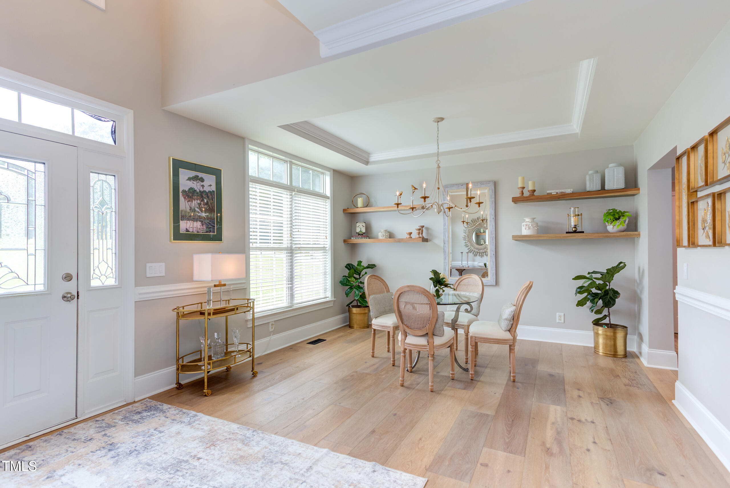4191 Bobbitt Road Kittrell, NC 27544 - Photo 8 of 89 a living room with furniture and wooden floor