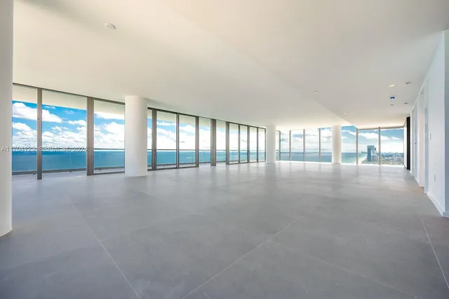 a view of an ocean from a balcony