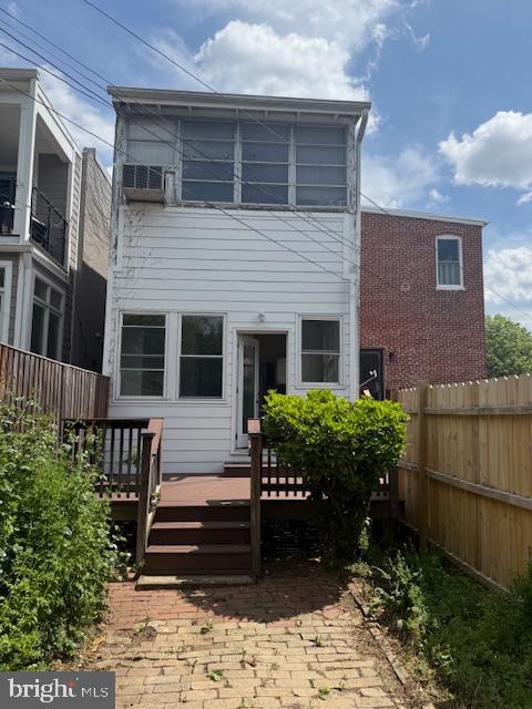 331 5th Street Southeast Washington, DC 20003 - Photo 24 of 27 a view of a house with a bench in patio