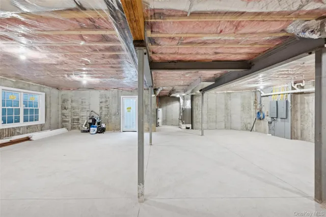 a view of a bike garage