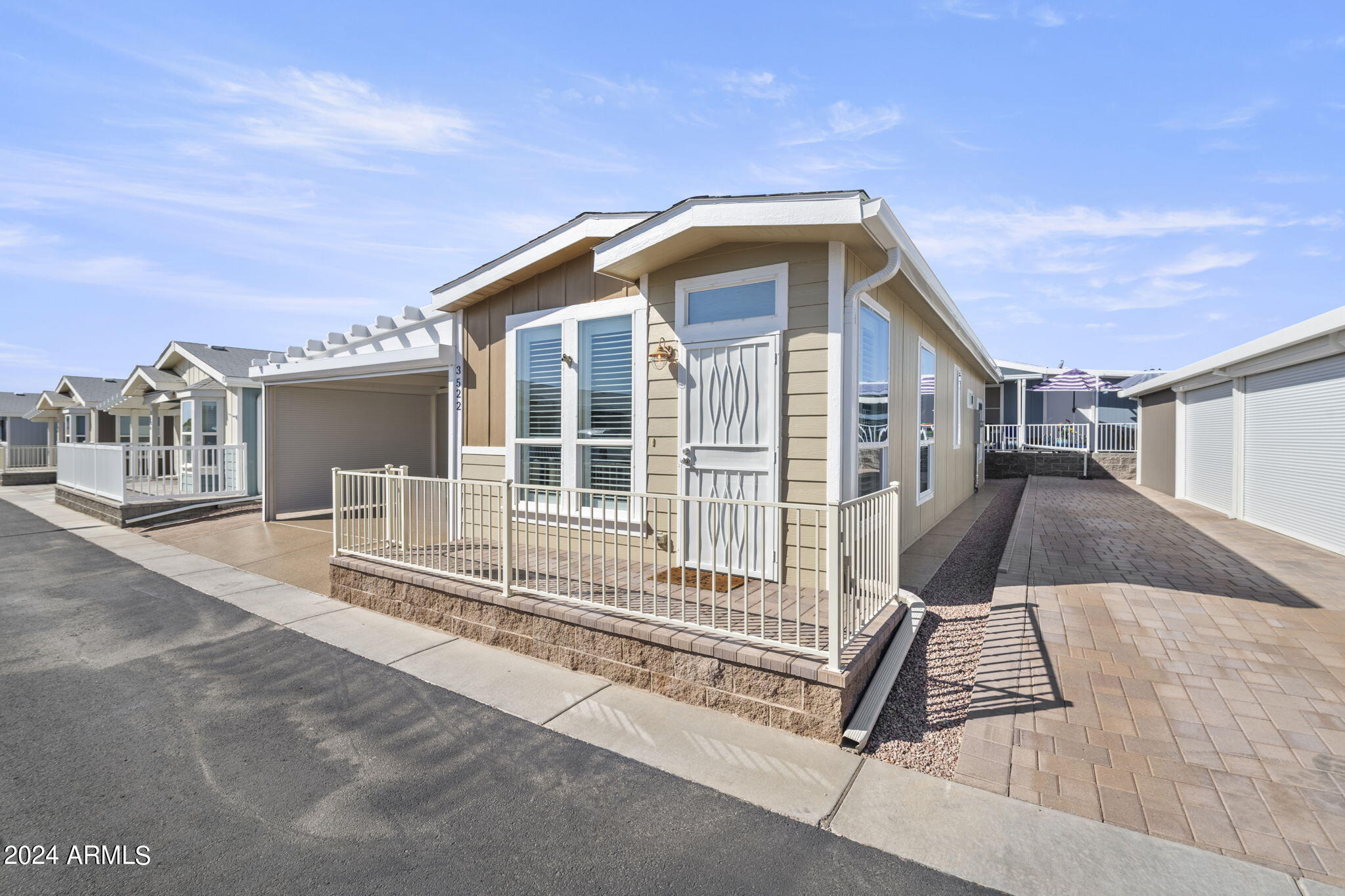 650 North Hawes Road, Unit 3522 Mesa, AZ 85207 - Photo 3 of 18 Front Curbview
