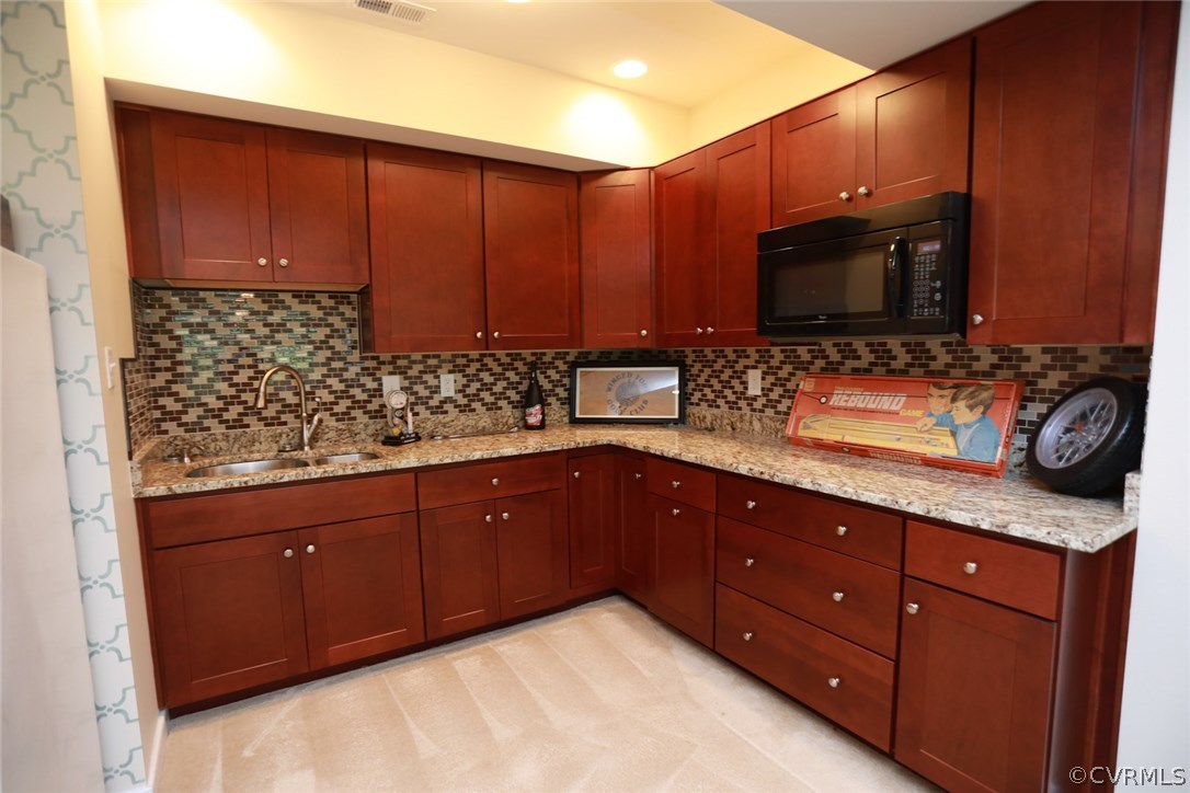 14512 Needham Market Road Midlothian, VA 23112 - Photo 34 of 50 Basement Kitchen space!