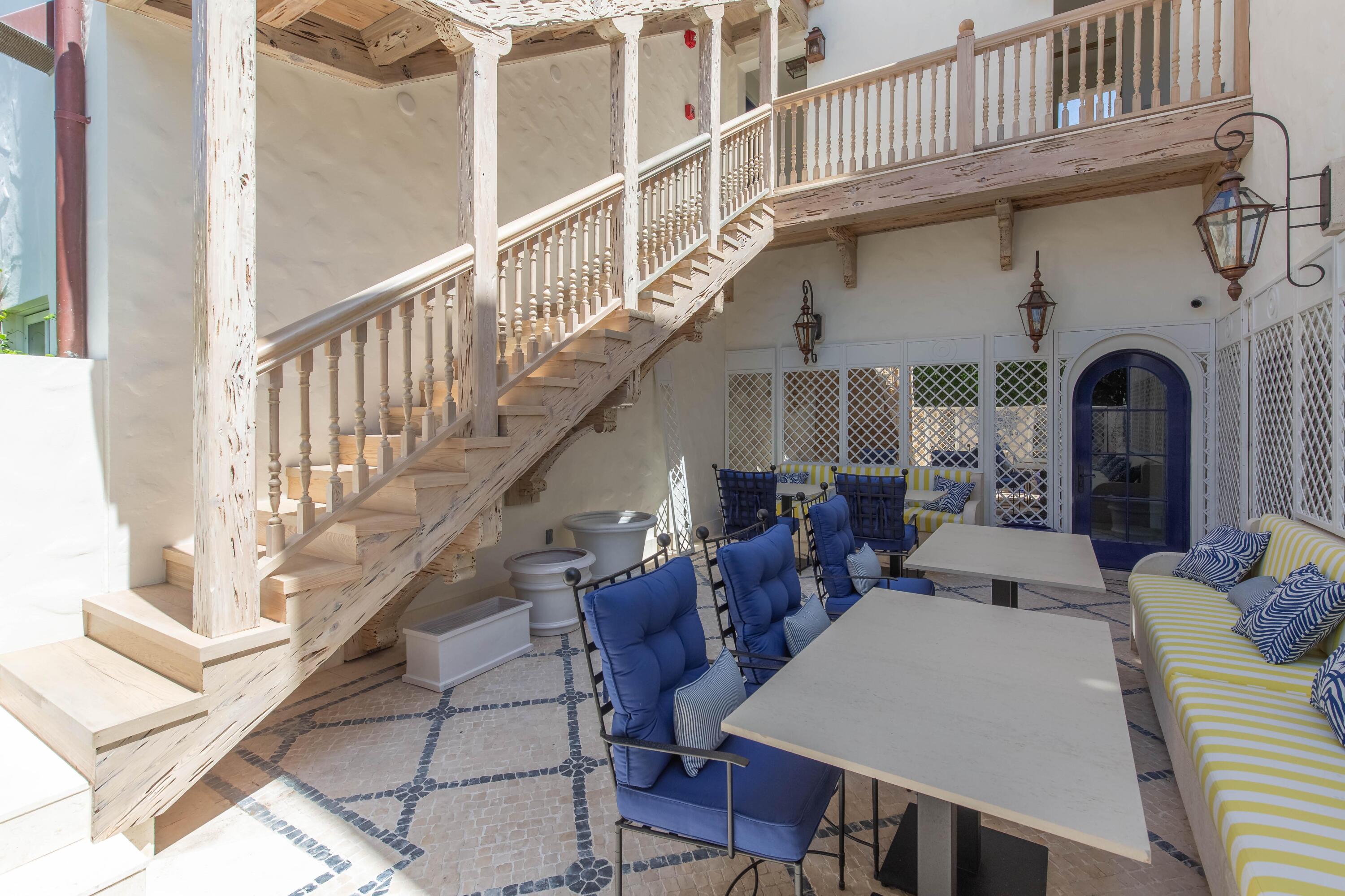 236 Phipps Plaza, Unit D Palm Beach, FL 33480 - Photo 6 of 55 a view of entryway and hall with wooden floor