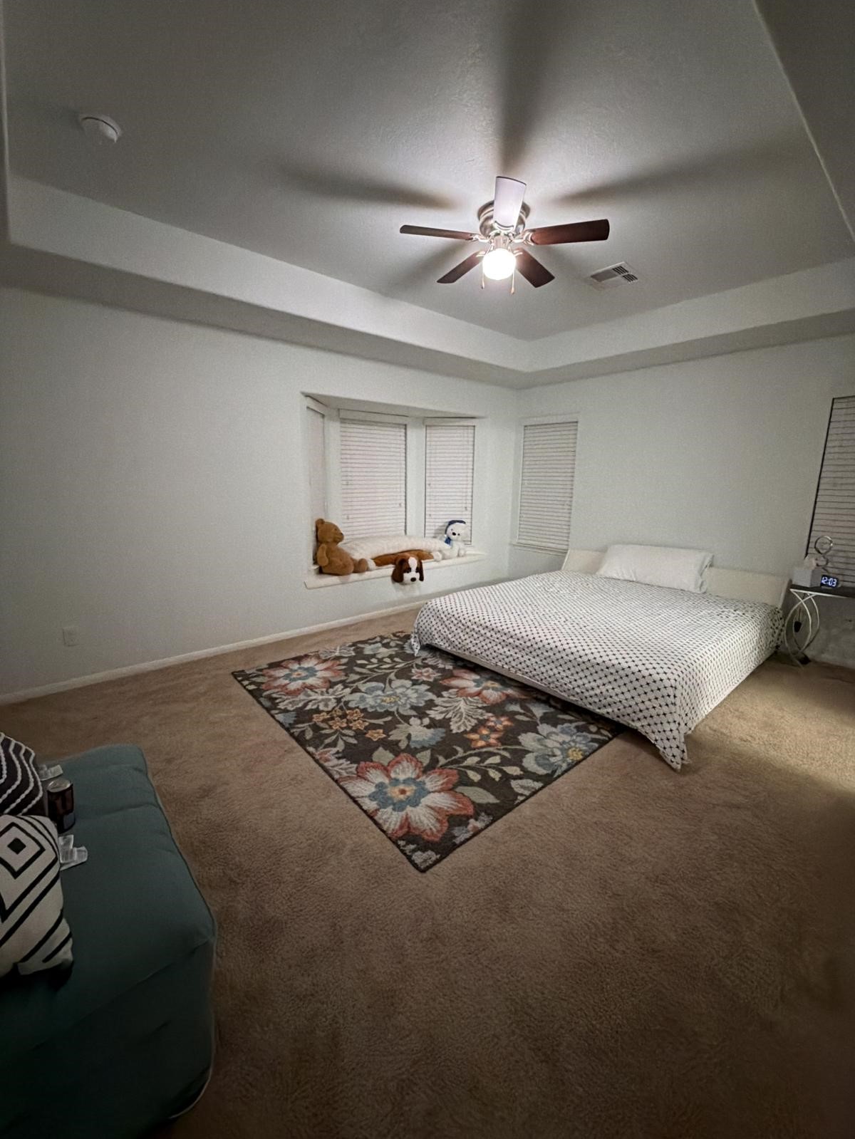 2623 Hunters Side Trail Fresno, TX 77545 - Photo 4 of 12 a bedroom with a bed and ceiling fan