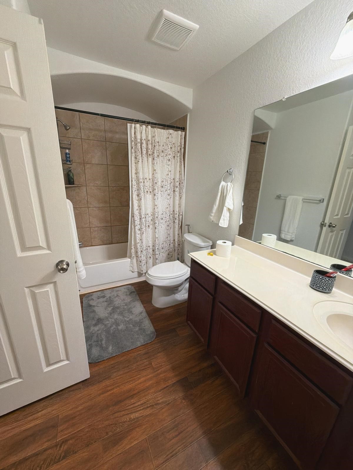 2623 Hunters Side Trail Fresno, TX 77545 - Photo 7 of 12 a bathroom with a sink and a mirror