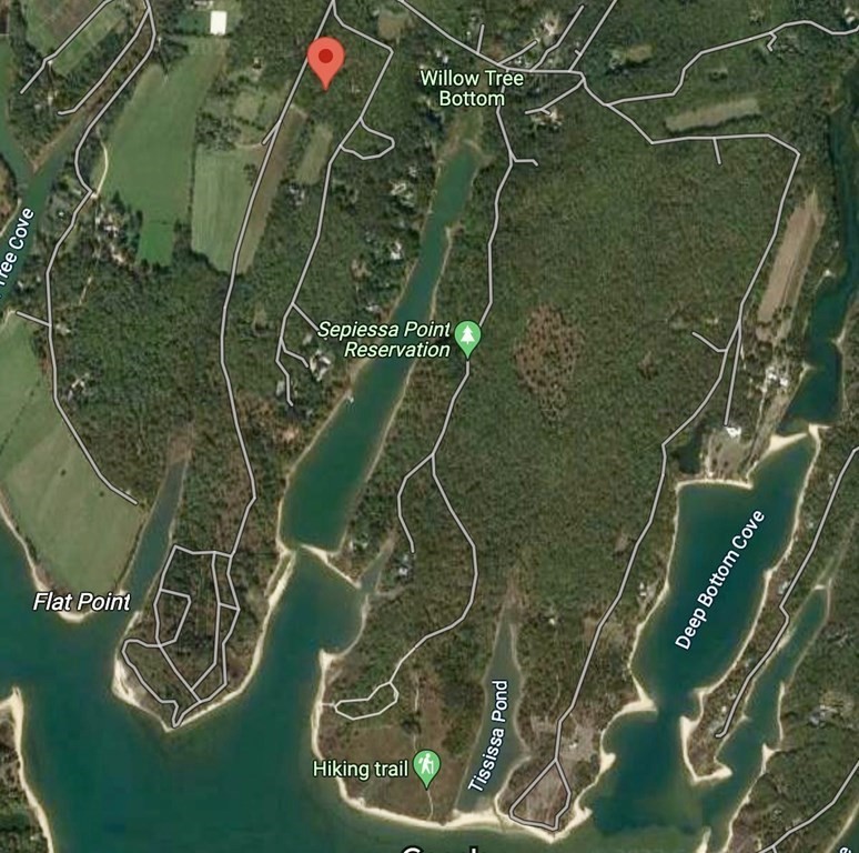 35 Plum Bush Point Road West Tisbury, MA 02568 - Photo 2 of 7 an aerial view of a residential houses with outdoor space