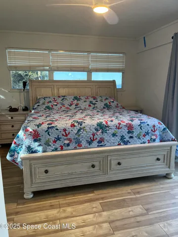 a wooden floor with lots of fruit and lots of fruit on it