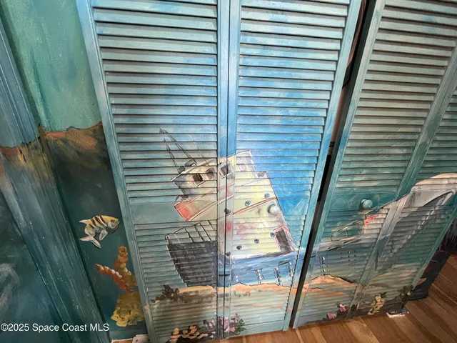 a view of balcony with a chair