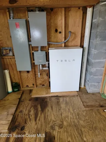 a view of storage and utility room