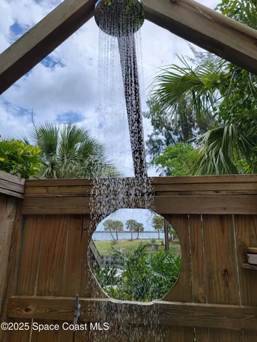 a view of a door door of the house