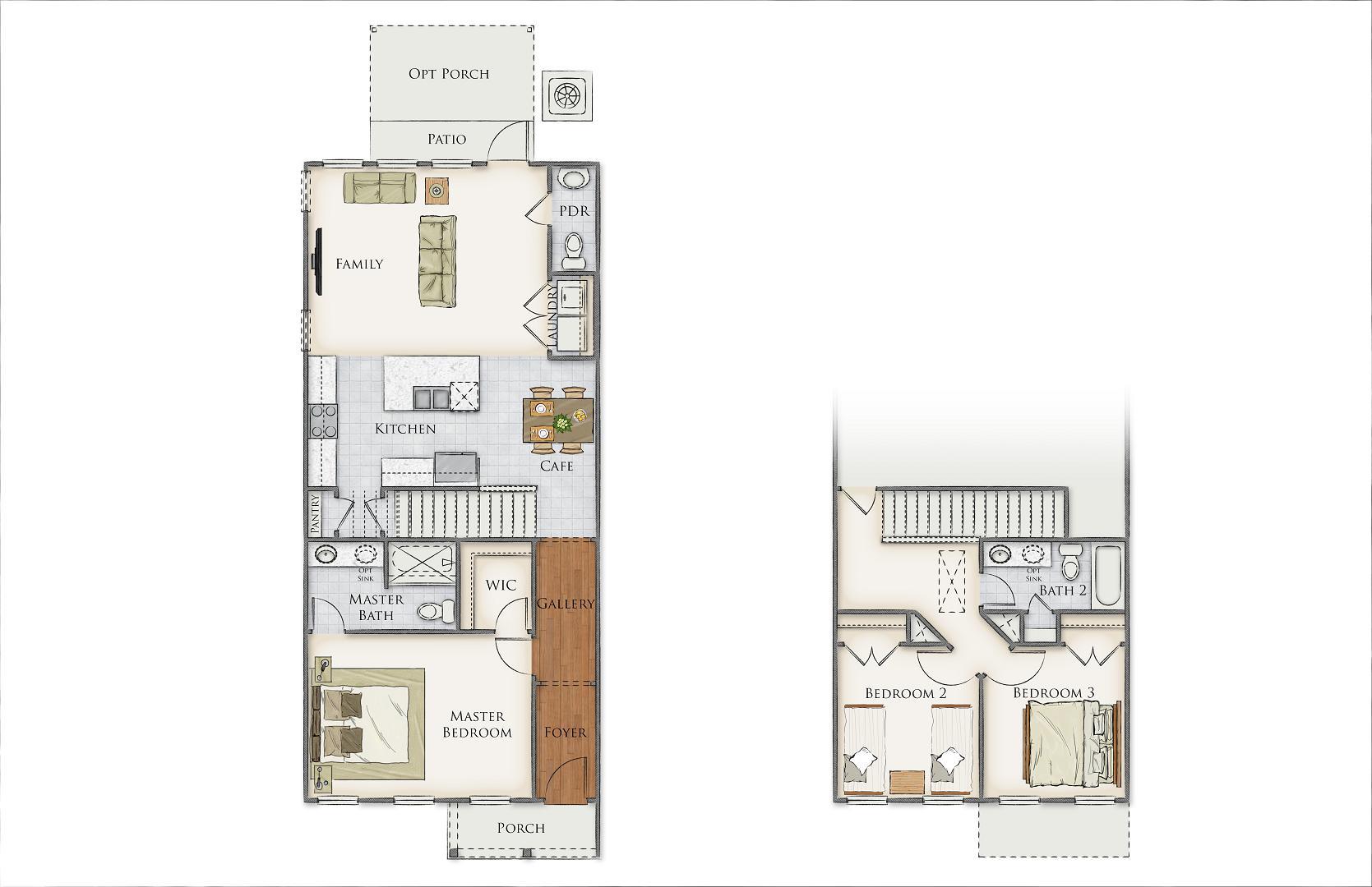 7754 Montview Road North Charleston, SC 29418 - Photo 7 of 7 Ellis Creek Floorplan