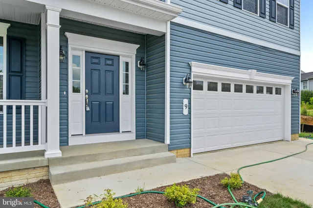 a view of front door of house