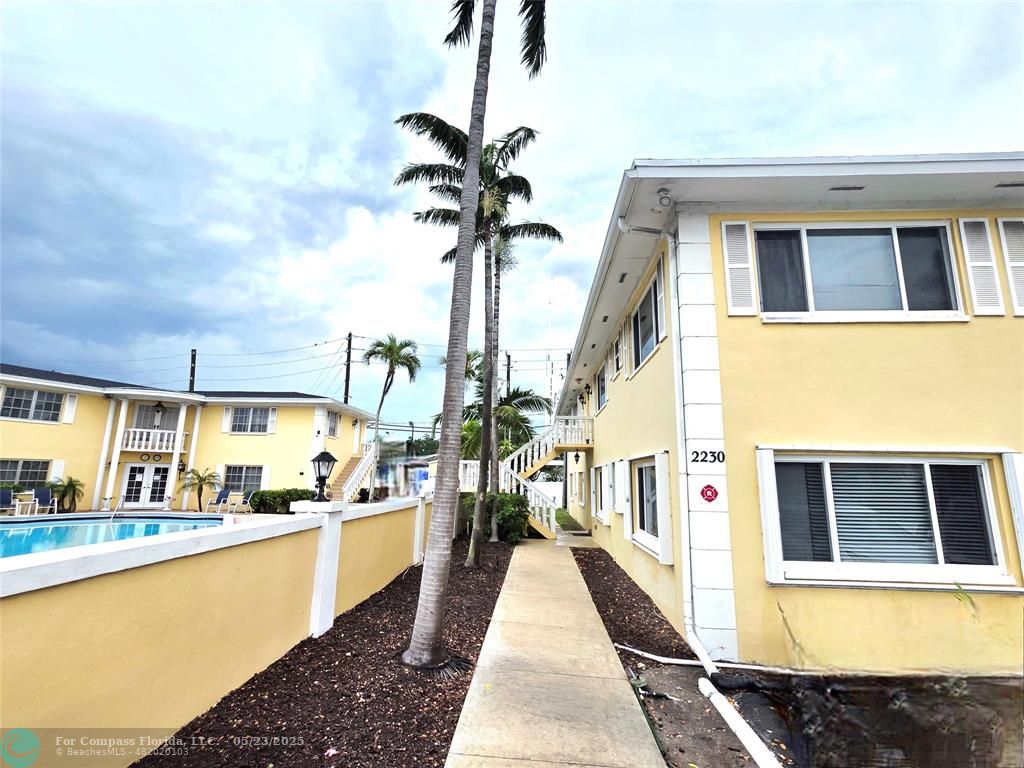 2230 Northeast 56th Place, Unit 208 Fort Lauderdale, FL 33308 - Photo 3 of 23 Building 2, next to clubhouse