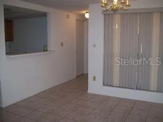 a view of a hallway with closet area