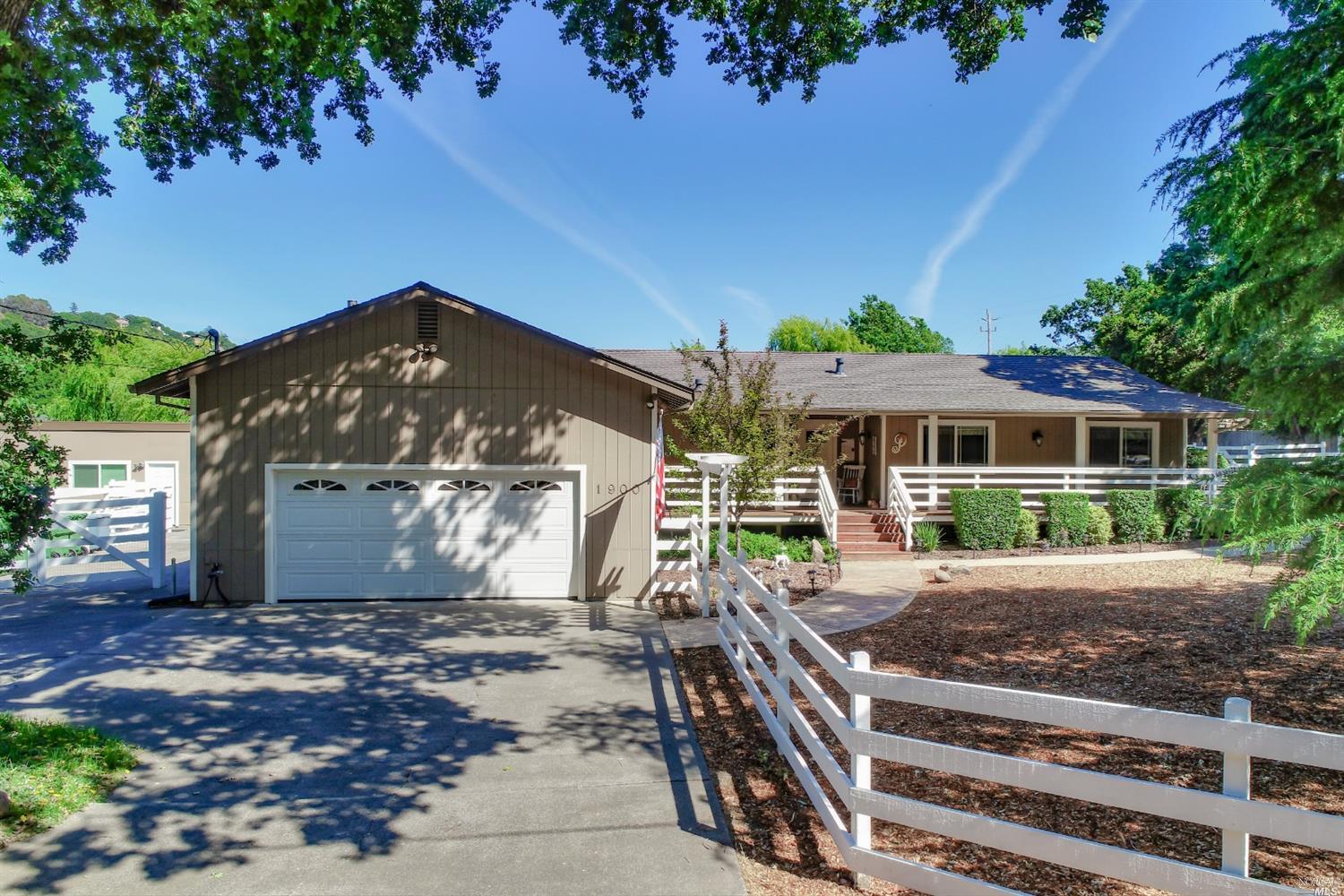 1900 Indian Valley Road Novato, CA 94947 - Photo 1 of 1 a front view of house with yard and green space