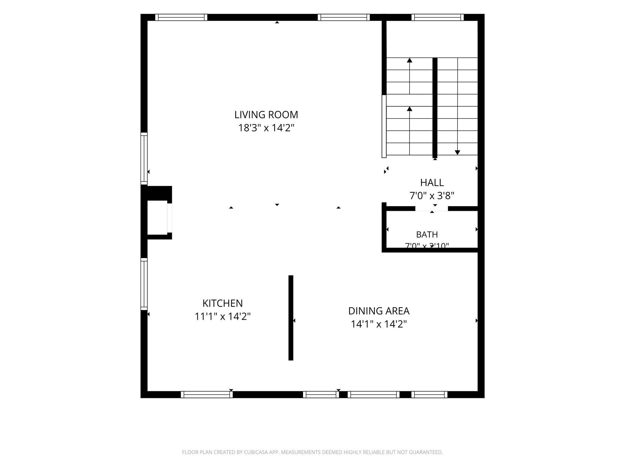 2119 Stuart Street Houston, TX 77004 - Photo 35 of 37 2nd floor plan
