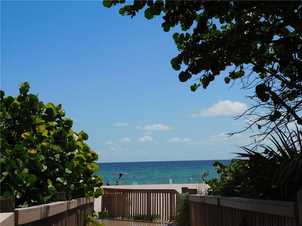 901 South Surf Road, Unit 306 Hollywood, FL 33019 - Photo 10 of 44 a view of balcony with wooden floor