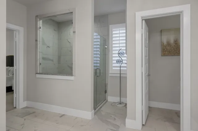 a view of an empty room with window