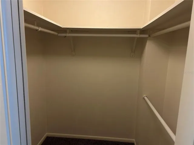 a close up view of a rack