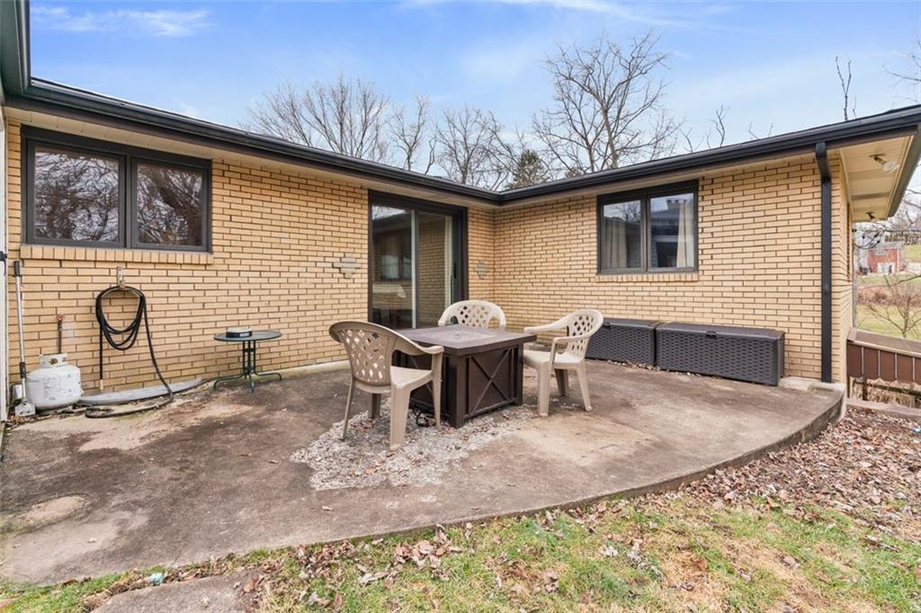 426 Thompsonville Road McMurray, PA 15317 - Photo 7 of 24 Looking forward to the Springtime! Come and spend you days and evenings on this lovely back patio, with easy access to the dining room and kitchen.