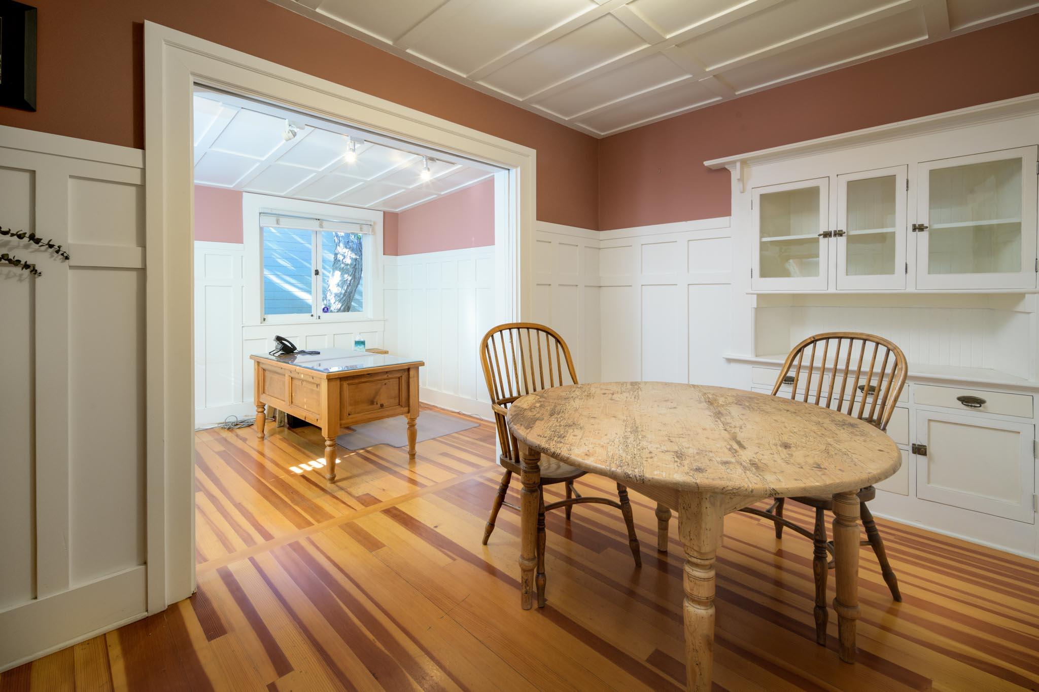 926 Garden Street Santa Barbara, CA 93101 - Photo 6 of 14 a view of a dining room with furniture and wooden floor