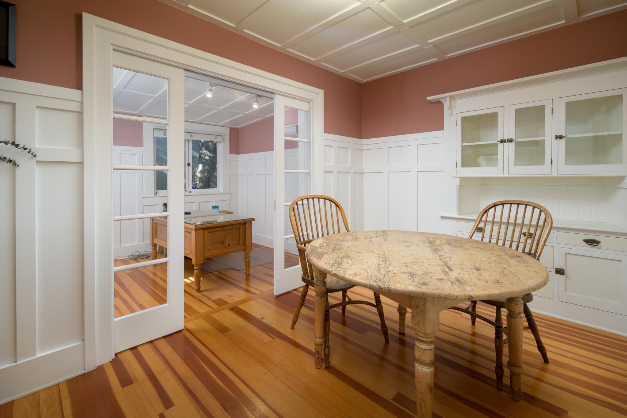926 Garden Street Santa Barbara, CA 93101 - Photo 7 of 14 a view of a dining room with furniture and wooden floor