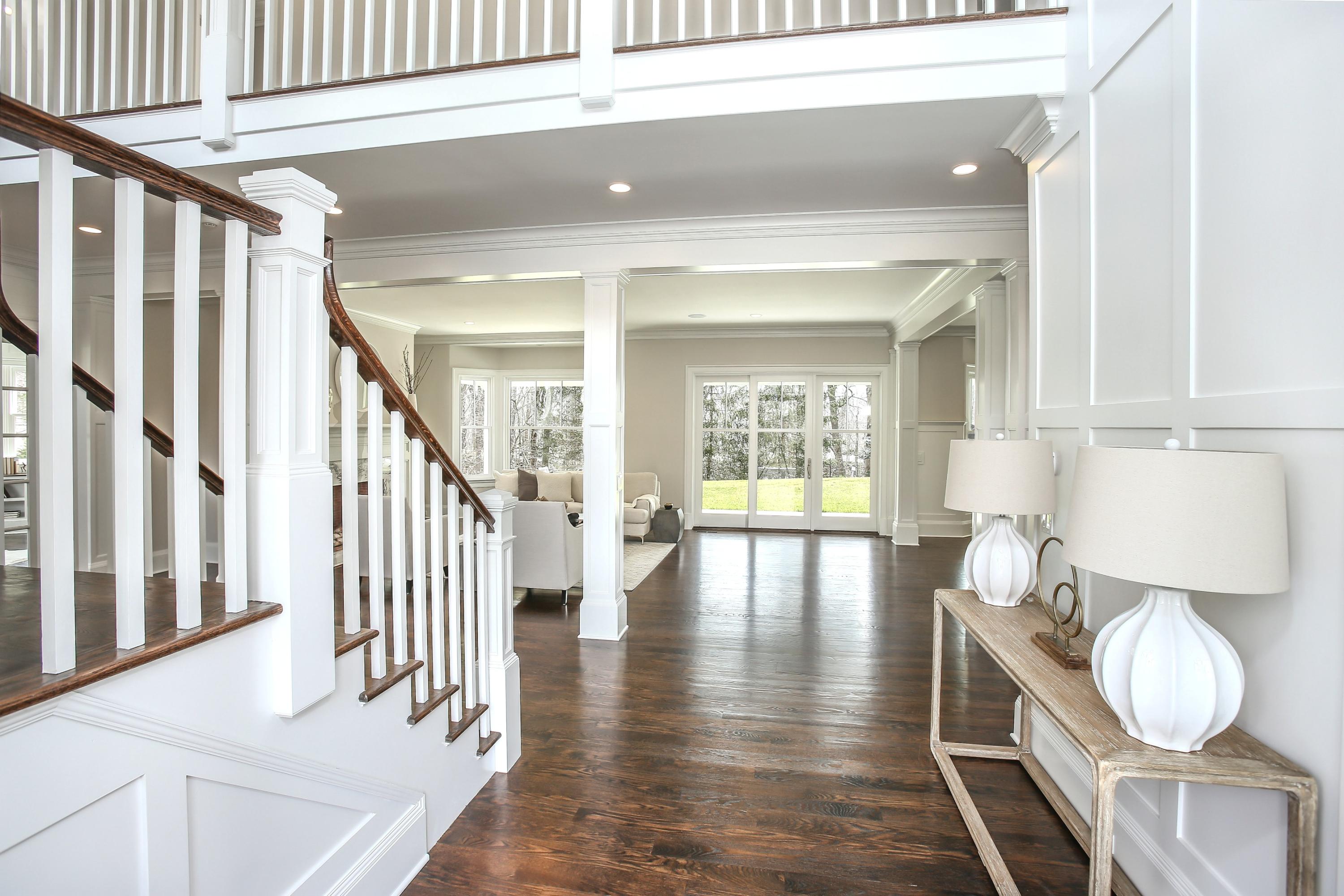 11 Sunswyck Road Darien, CT 06820 - Photo 3 of 25 a view of an entryway with wooden floor