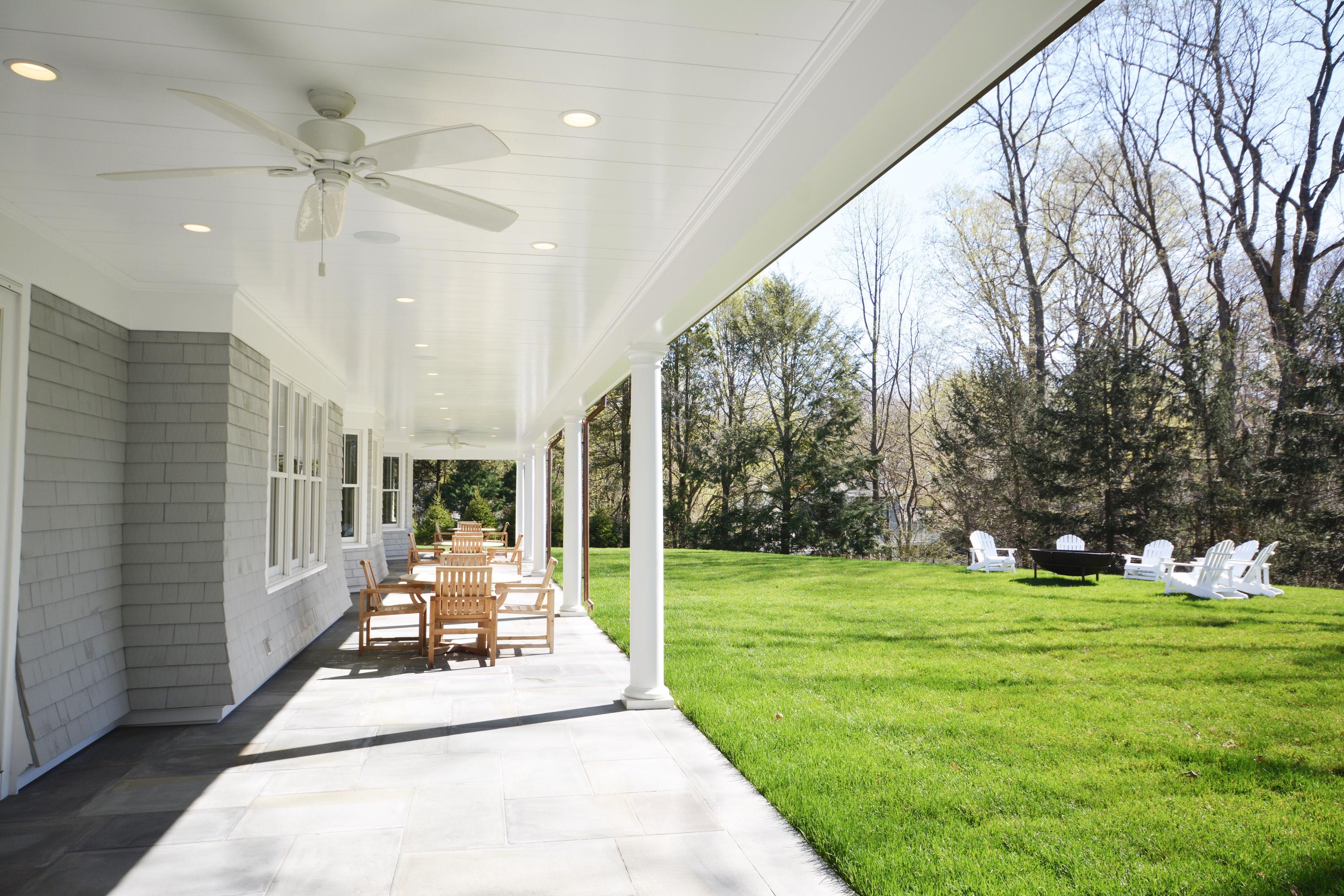 11 Sunswyck Road Darien, CT 06820 - Photo 25 of 25 a view of a patio with a big yard