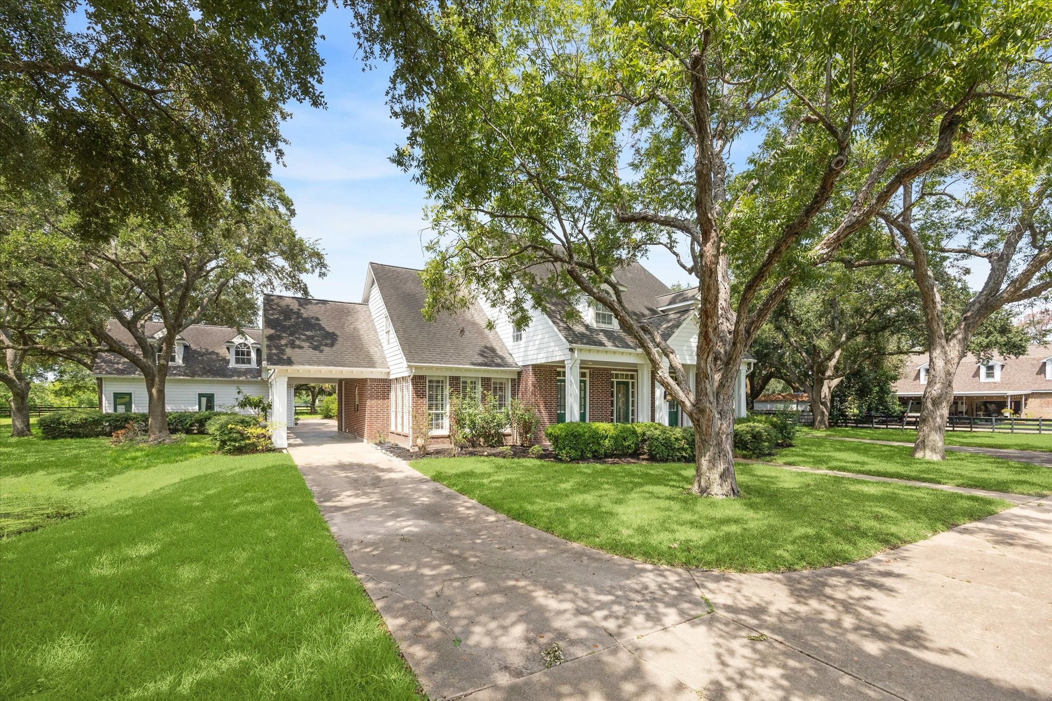 3577 Katy Hockley Road Katy, TX 77493 - Photo 3 of 50 a front view of a house with a yard