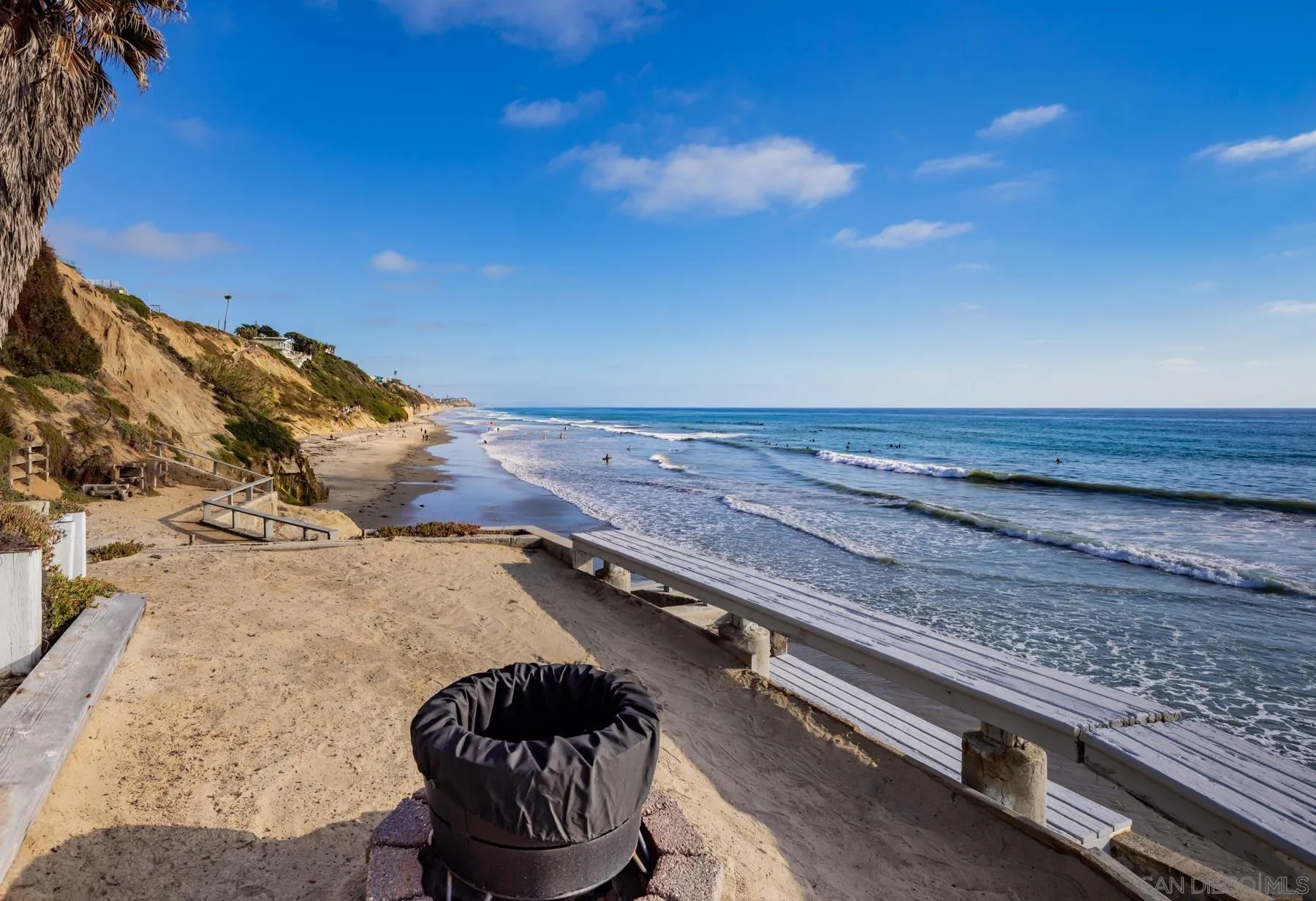 1036 Neptune Avenue Encinitas, CA 92024 - Photo 26 of 34 a view of roof and wooden floor