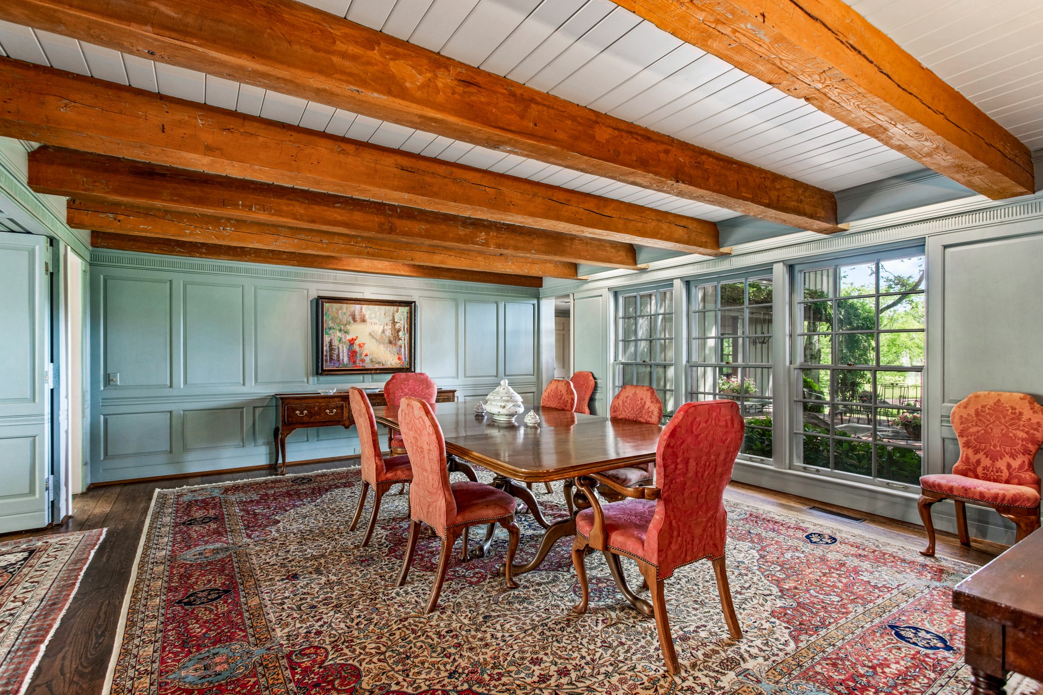 370 Vaughn Road Nashville, TN 37221 - Photo 6 of 27 a dining room with furniture and wooden floor