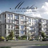 a front view of a building