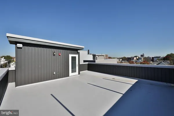 a view of a balcony